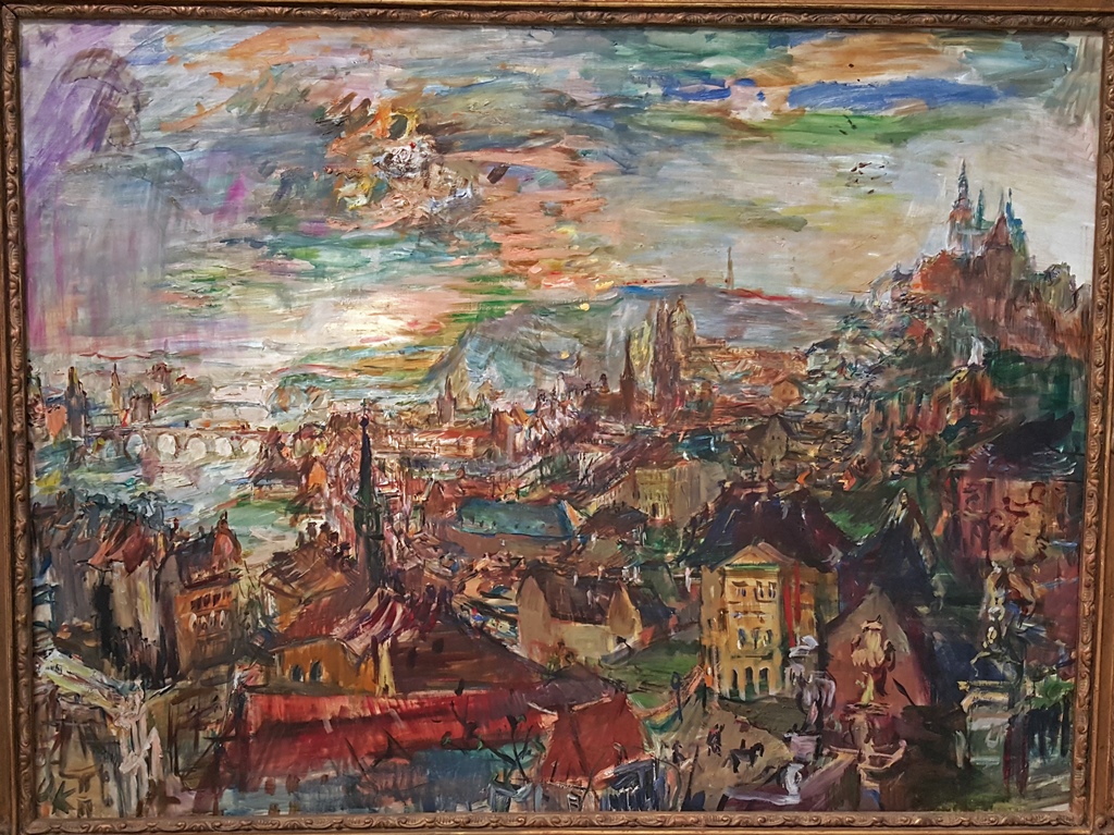 Prague - View from the Villa Kramár